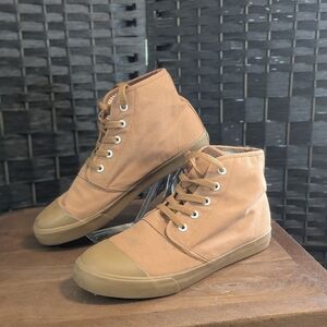 BANGS High-Top Unisex Sneakers Retro Comfy Outdoors Unisex Men's 7.5 Women's 9